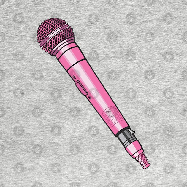 Microphone (Cyclamen Pink Colorway) Analog / Music by Analog Digital Visuals